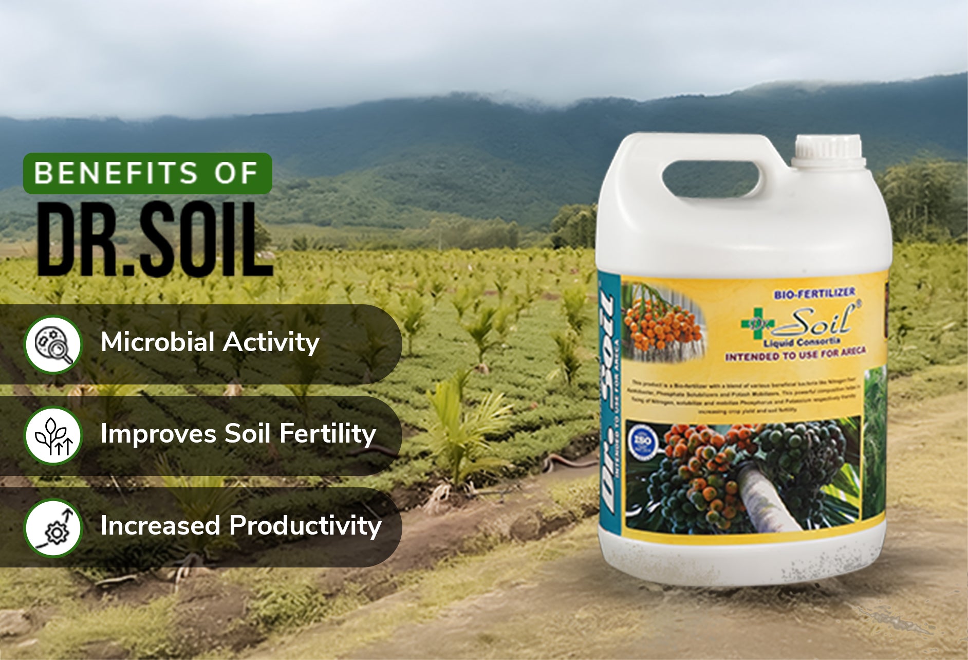Dr. Soil Intended to use for Areca