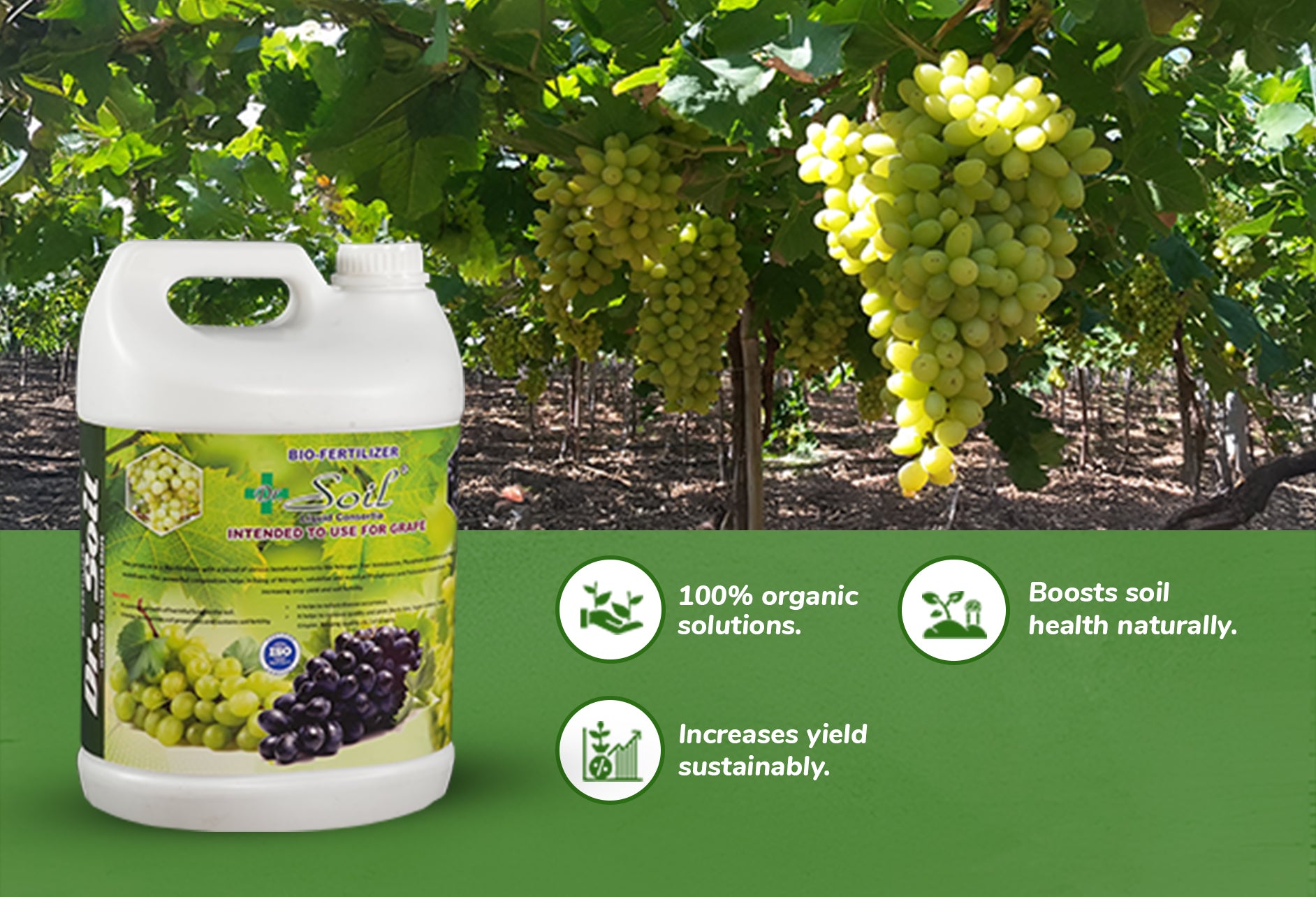 Dr. Soil Intended to use for Grapes