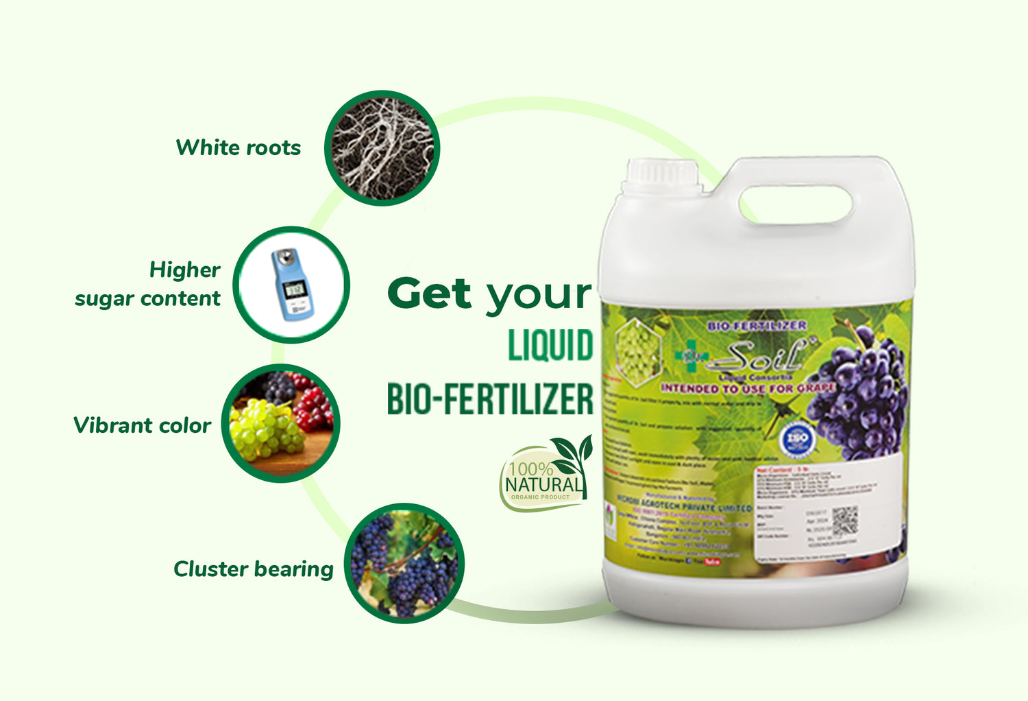 Dr. Soil Intended to use for Grapes