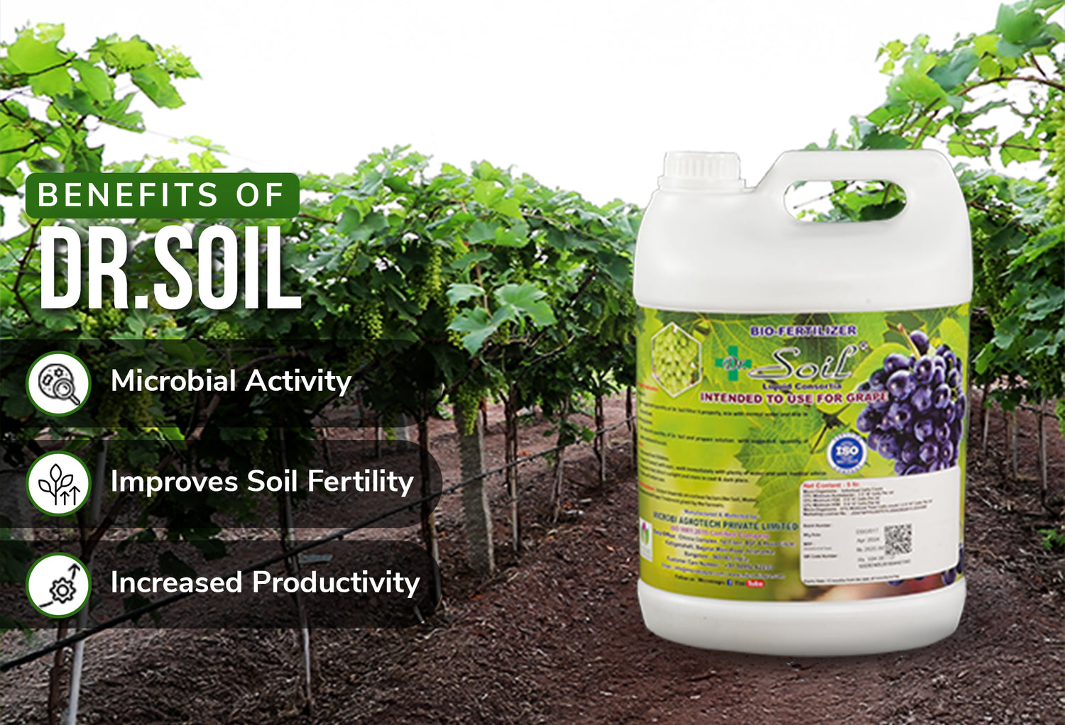Dr. Soil Intended to use for Grapes