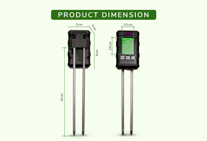 AmiciSense 6-in-1 Soil Tester